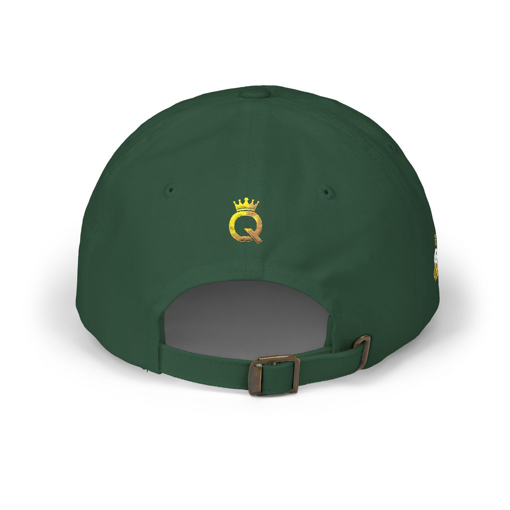Dad Cap — Gold Crown 'Q' Embroidered Hat