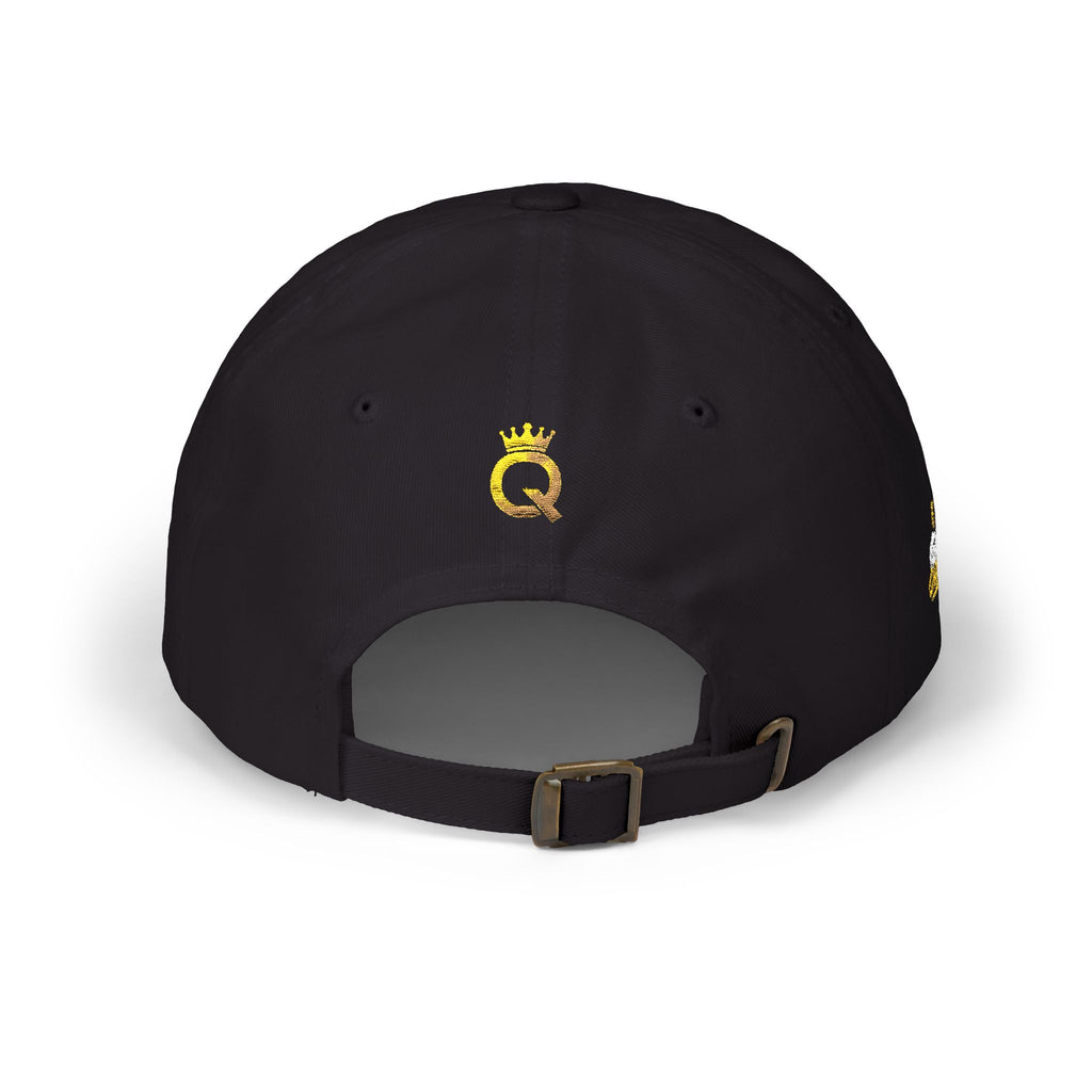 Dad Cap — Gold Crown 'Q' Embroidered Hat