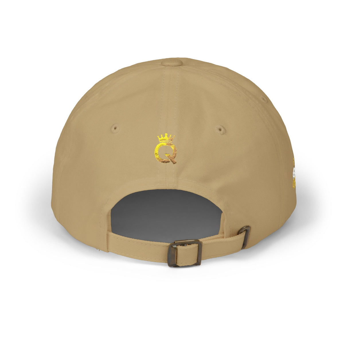 Dad Cap — Gold Crown 'Q' Embroidered Hat