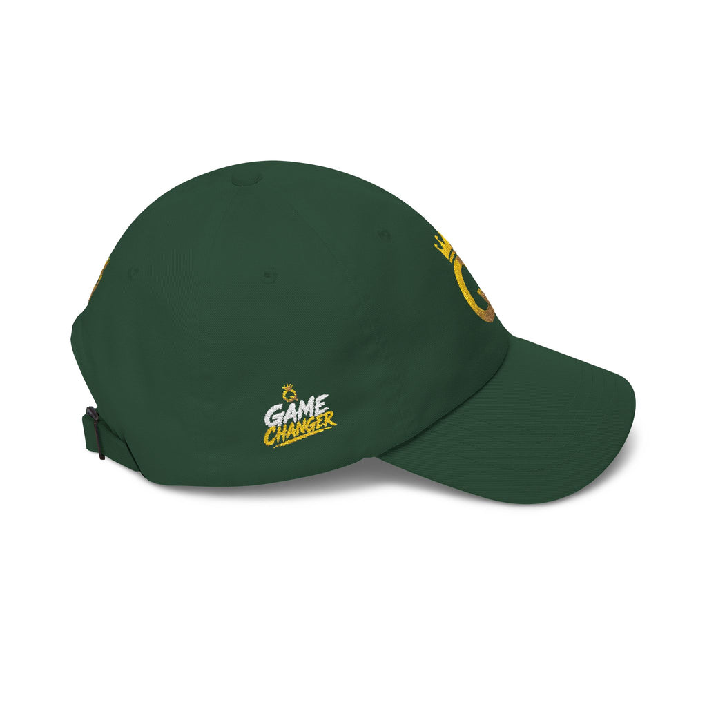 Dad Cap — Gold Crown 'Q' Embroidered Hat