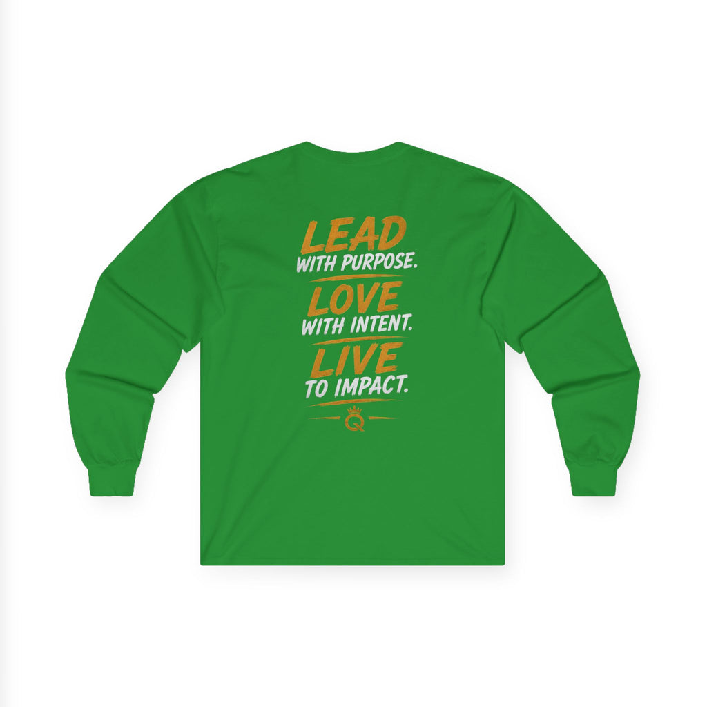 Championship Mindset Long Sleeve Tee — Lead With Purpose Motivational Shirt