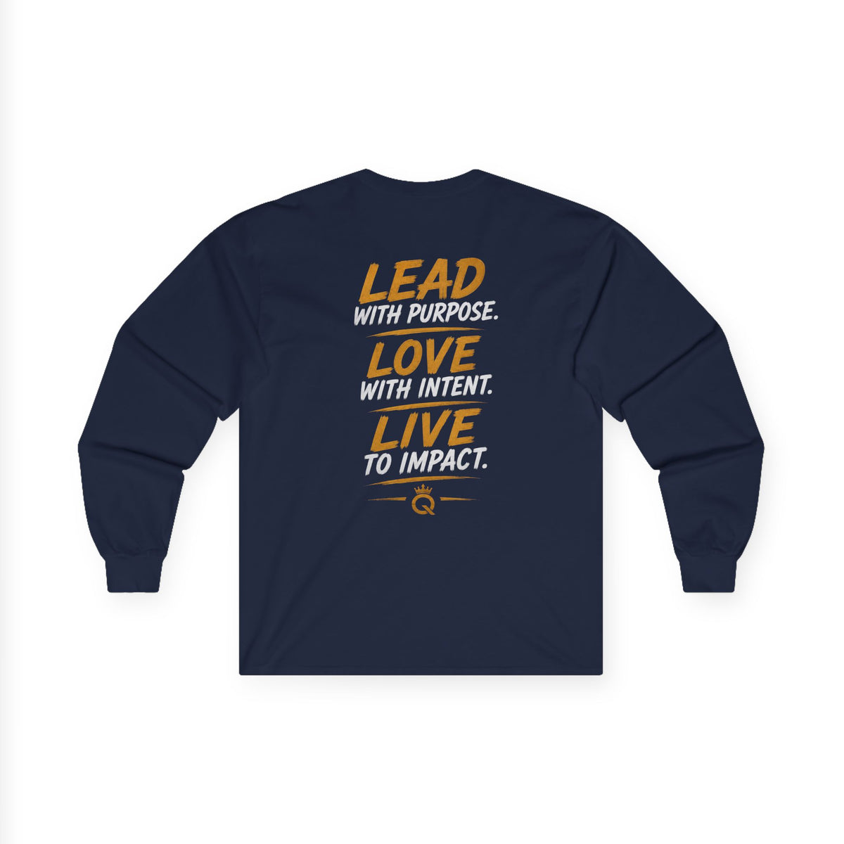 Championship Mindset Long Sleeve Tee — Lead With Purpose Motivational Shirt