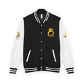 Letterman Jacket - "Game Changer" Red & White Varsity Jacket with Crown Q Logo